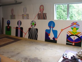 CzrArt - Wall of Paradise progress photo